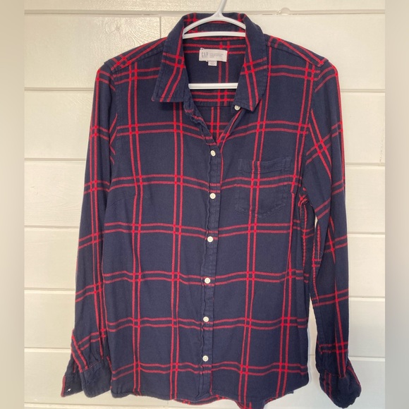 Gap flannel button down - Picture 1 of 6